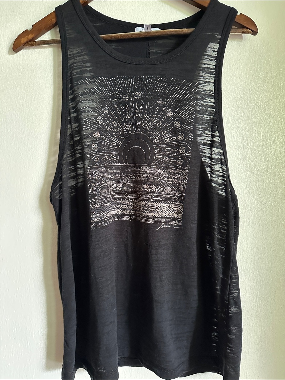 O'Neill Black Graphic Muscle Tank